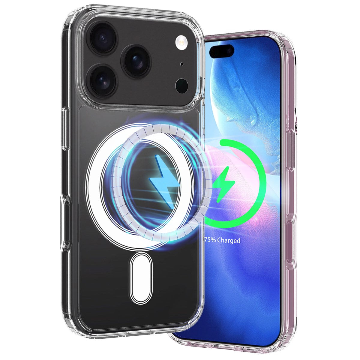 iPhone 17 Pro - EIDERWOOD Hybrid Plastik Cover - MagSafe Kompatibel - Gennemsigtig