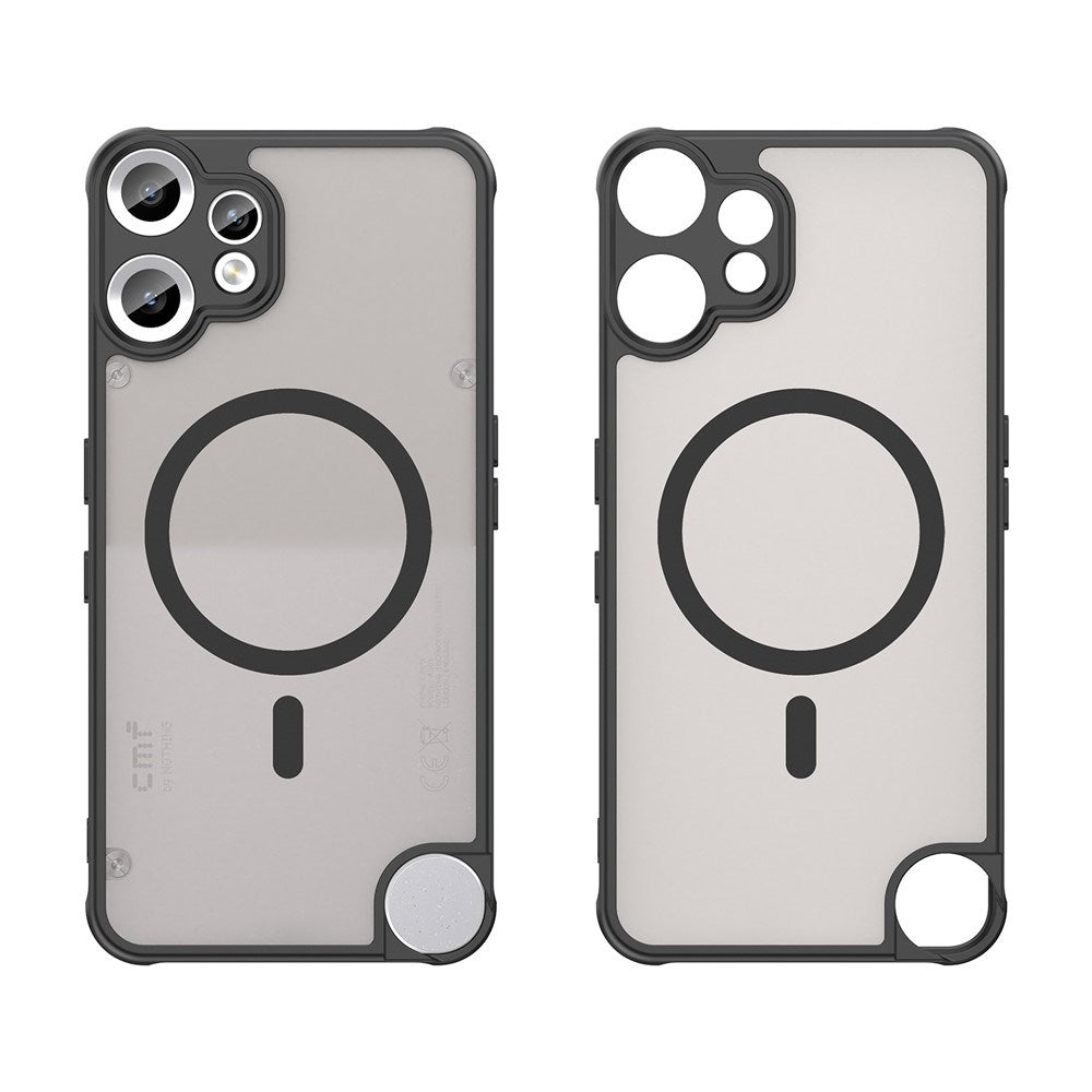 EIDERWOOD Nothing CMF Phone 2 Pro Hybrid Plastik Mobil Cover - MagSafe Kompatibel - Sort