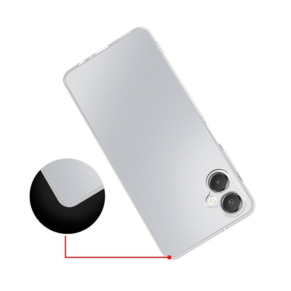 EIDERWOOD Samsung Galaxy A07 - Fleksibelt Plastik Mobil Cover - Gennemsigtig