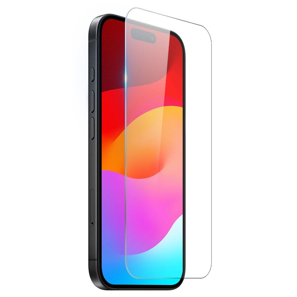 iPhone Air - NORTHJO 3-i-1 Beskyttelsessæt m. Fleksibelt Plastik Cover / Hærdet Skærmbeskyttelsesglas / Kameralinsebeskyttelsesglas - Gennemsigtig