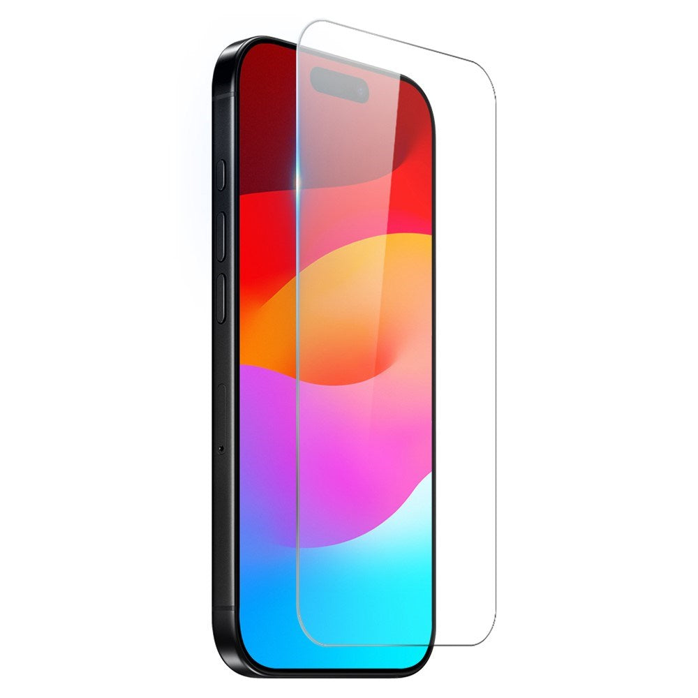 iPhone 17 Pro Max - NORTHJO 3-i-1 Beskyttelsessæt m. Stødabsorberende Fleksibelt Plastik Cover / Hærdet Skærmbeskyttelsesglas / Kameralinsebeskyttelsesglas - Gennemsigtig