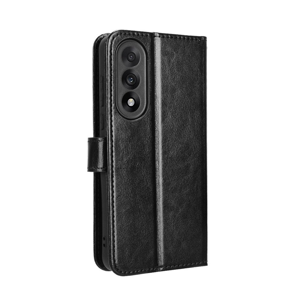 OnePlus Nord 5 - EIDERWOOD Kunstlæder Flip Cover m. Strop - Sort