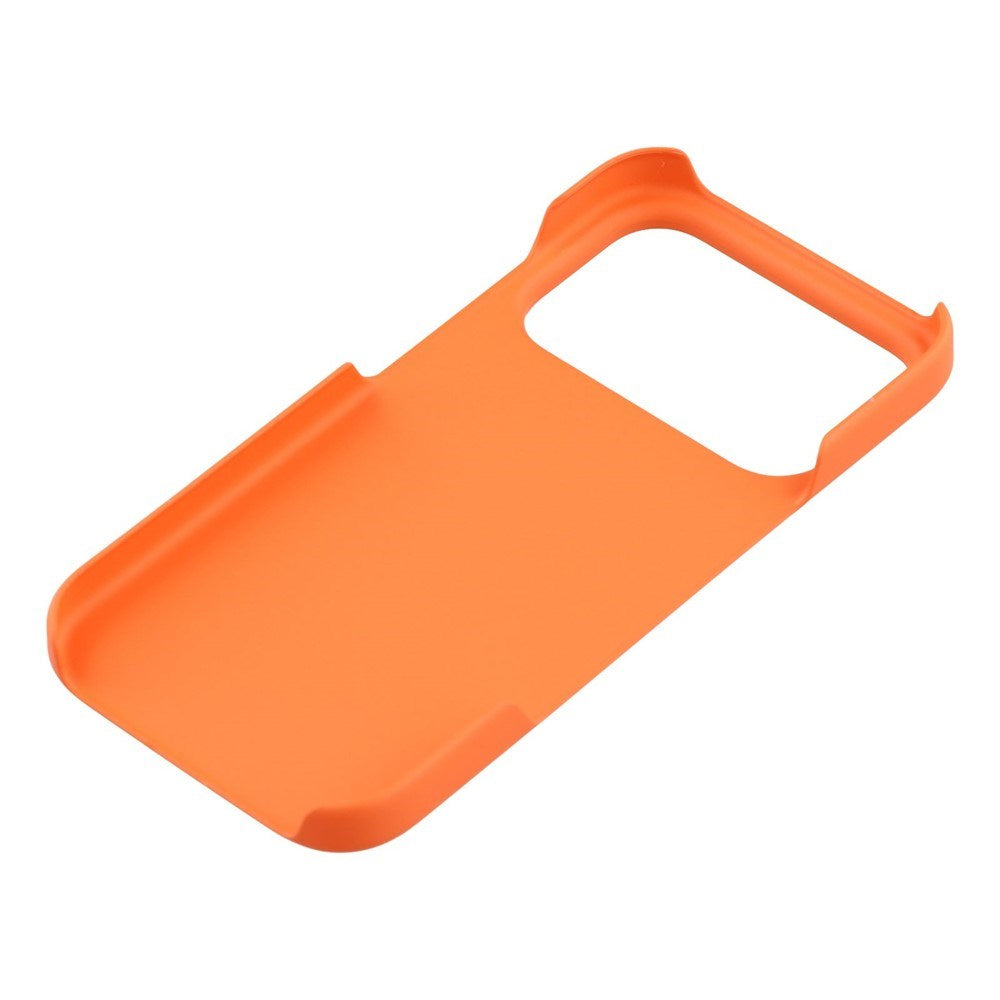 EIDERWOOD iPhone 17 Pro Max Hårdt Plastik Mobil Cover - Orange