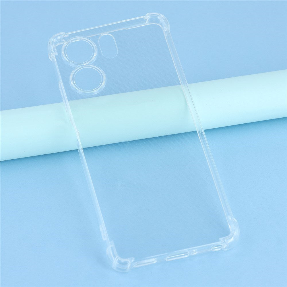 EIDERWOOD OPPO A5x (5G) / OPPO A5x (4G) Plastik Mobil Cover m. Stødabsorberende Hjørner - Gennemsigtig