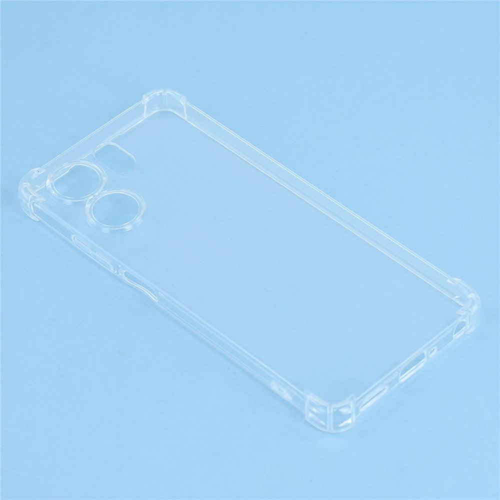 EIDERWOOD OPPO A5x (5G) / OPPO A5x (4G) Plastik Mobil Cover m. Stødabsorberende Hjørner - Gennemsigtig