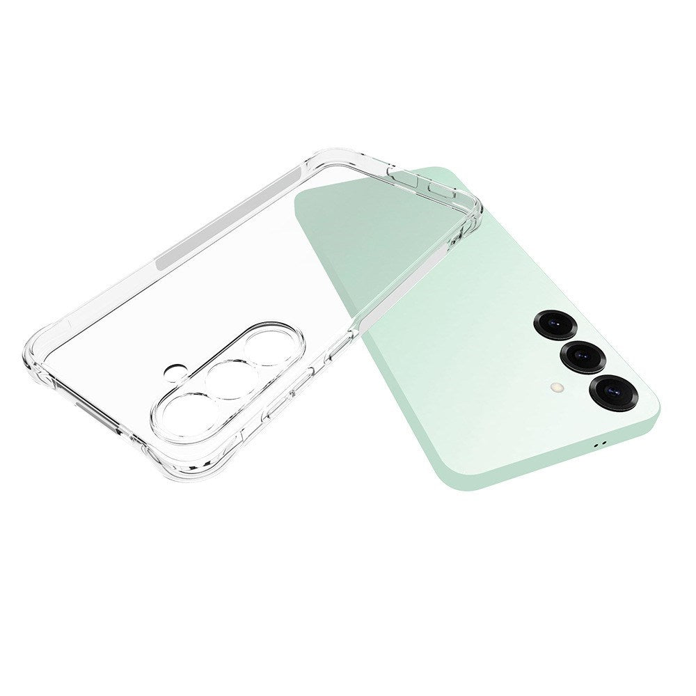 EIDERWOOD Samsung Galaxy S25 FE Fleksibel Plastik Mobil Cover m. Forstærkede Hjørner - Gennemsigtig