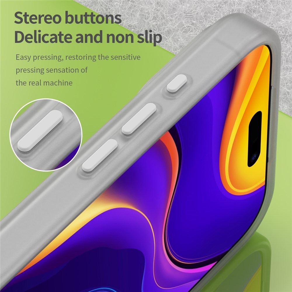 EIDERWOOD iPhone 17 Pro Max Hybrid Plast Mobil Cover - MagSafe Kompatibel - Mat Gennemsigtig / Hvid