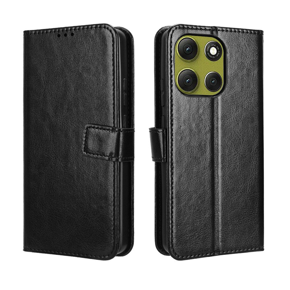 EIDERWOOD Motorola Moto G86 Power Kunstlæder Flip Cover m. Stander & Pung - Sort