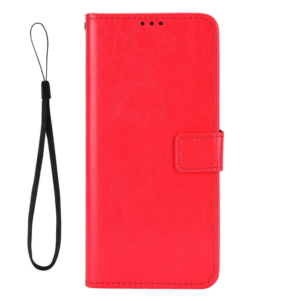 EIDERWOOD Motorola Moto G86 Power Kunstlæder Flip Cover m. Stander & Pung - Rød