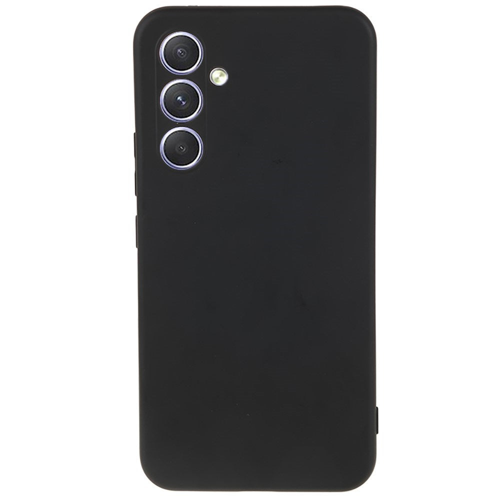 EIDERWOOD Samsung Galaxy S25 FE Foret Fleksibelt Plast Mobil Cover - Sort