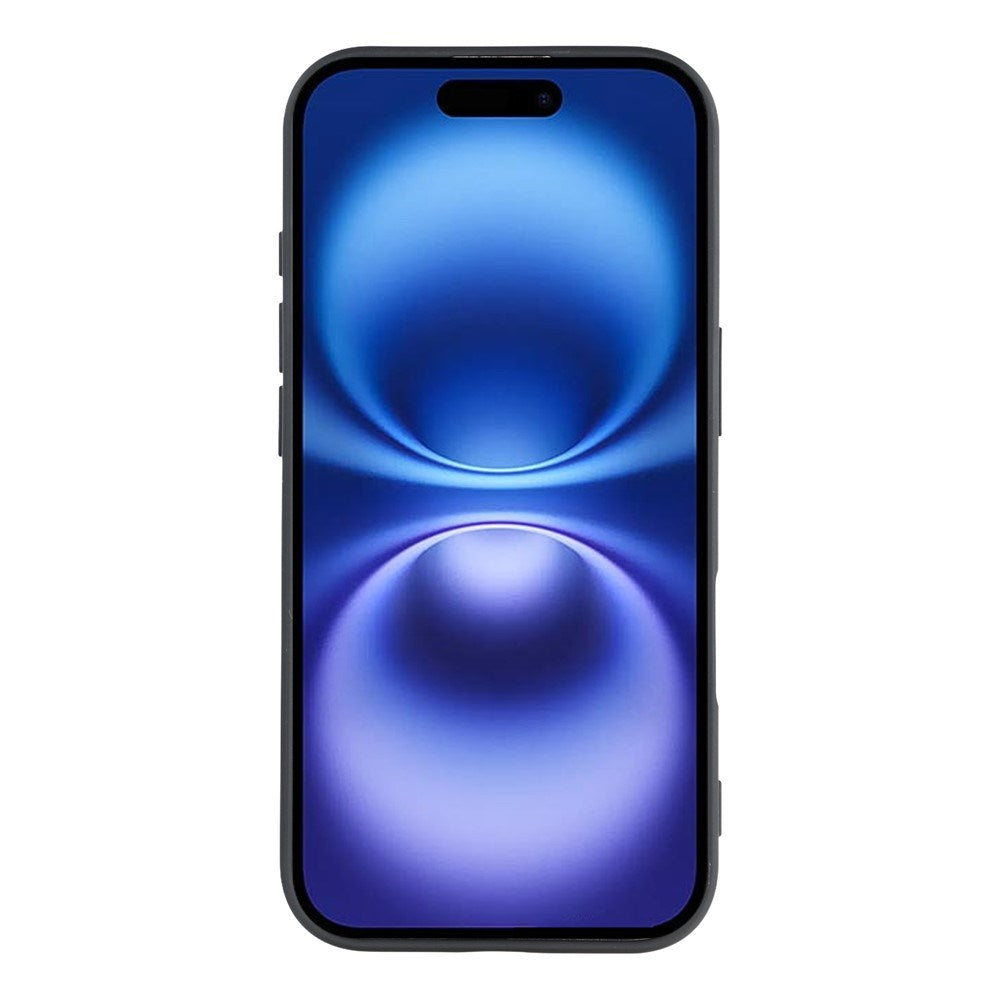 iPhone 17 - EIDERWOOD Foret Fleksibelt Plast Cover - Sort