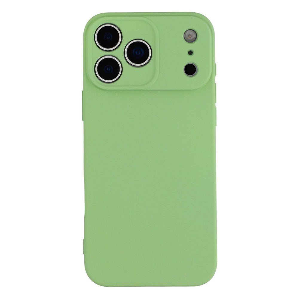 iPhone 17 Pro - EIDERWOOD Foret Fleksibelt Plast Cover - Lysegrøn