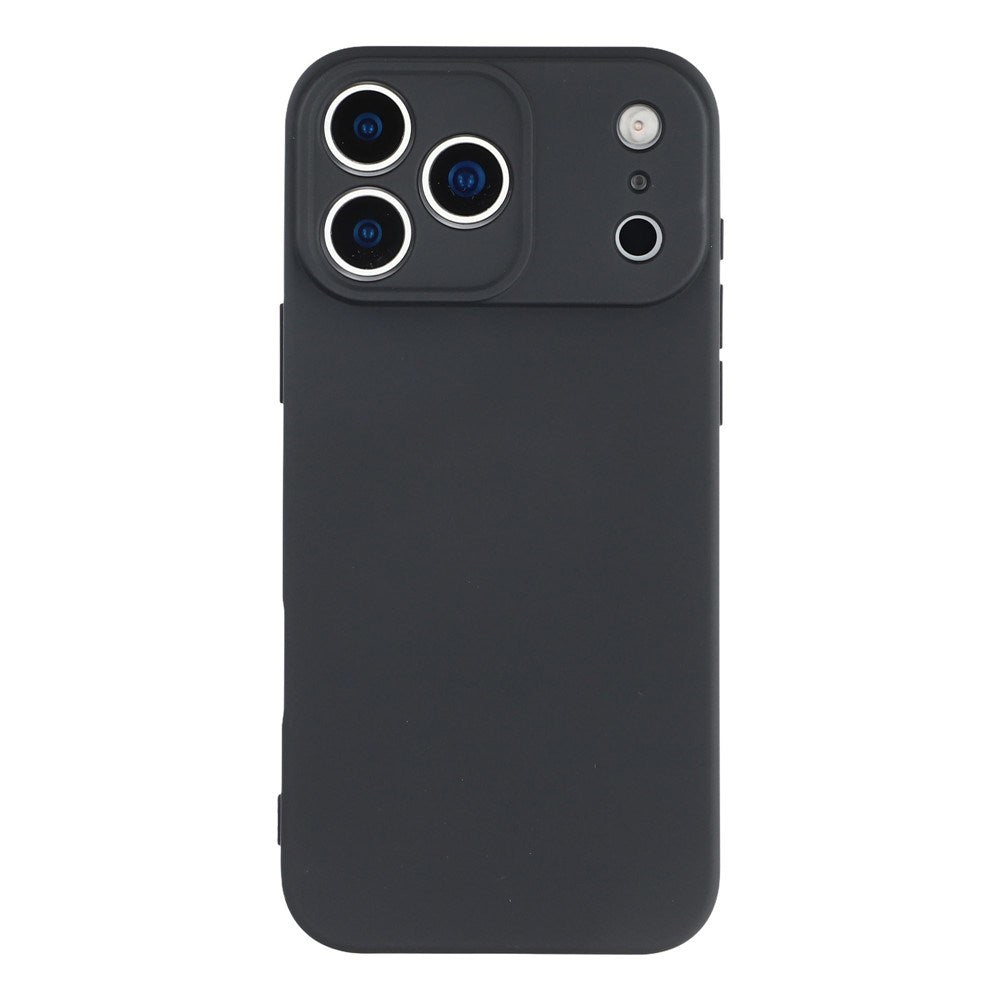iPhone 17 Pro Max - EIDERWOOD Foret Fleksibelt Plast Cover - Sort