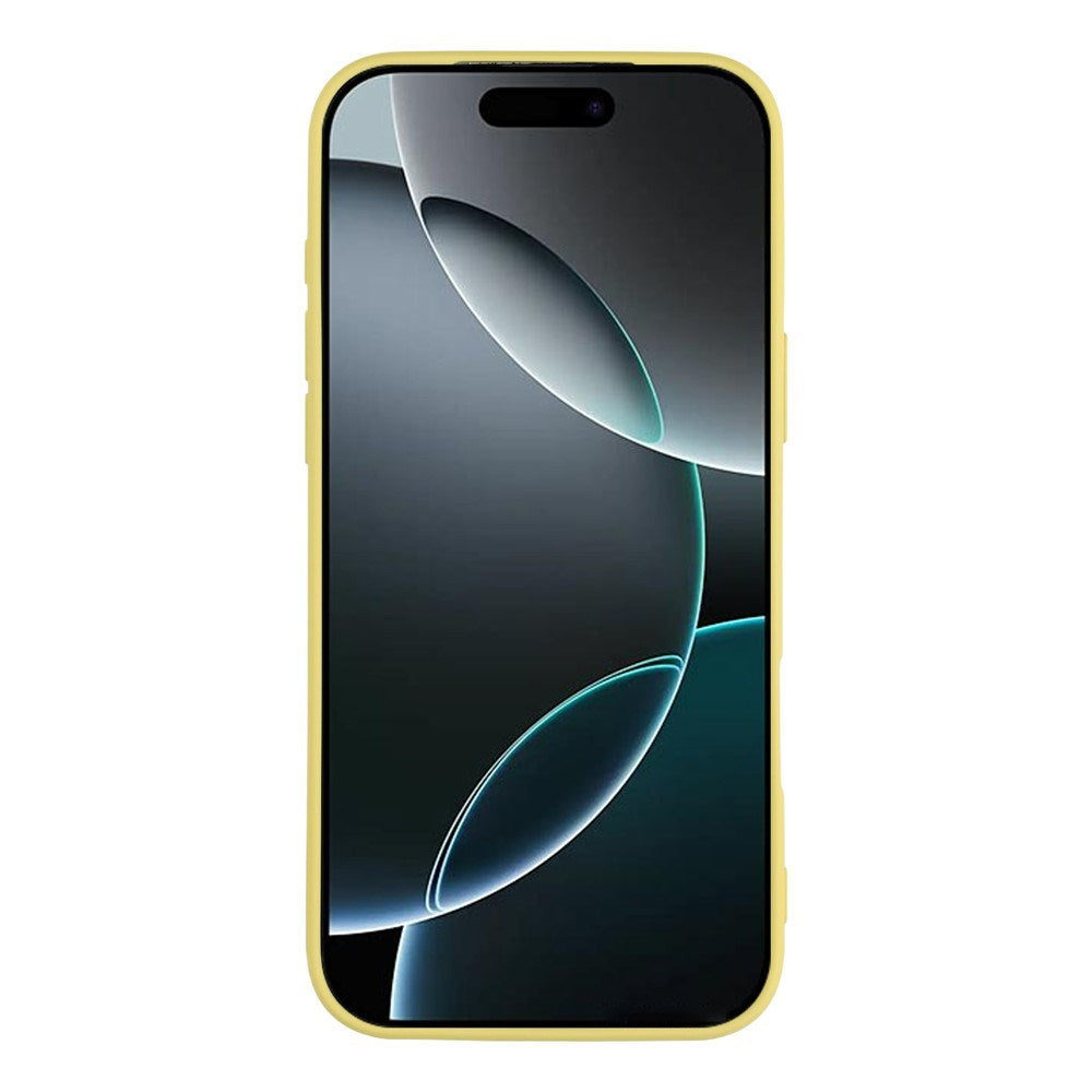 iPhone 17 Pro Max - EIDERWOOD Foret Fleksibelt Plast Cover - Gul