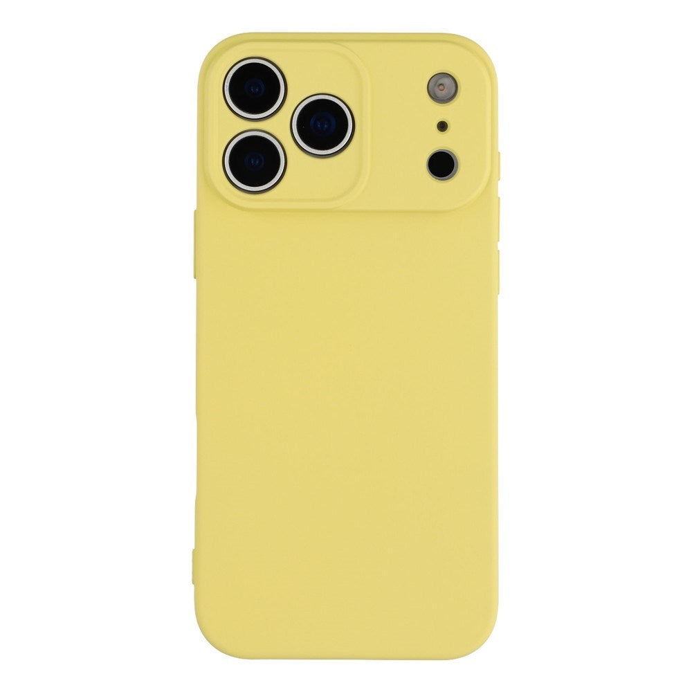 iPhone 17 Pro Max - EIDERWOOD Foret Fleksibelt Plast Cover - Gul
