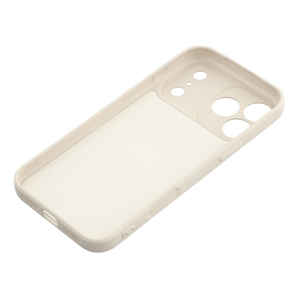 iPhone 17 Pro Max - EIDERWOOD Foret Fleksibelt Plast Cover - Beige