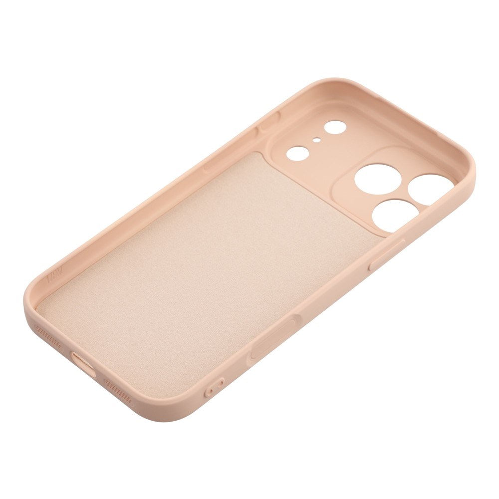 iPhone 17 Pro Max - EIDERWOOD Foret Fleksibelt Plast Cover - Lyserød