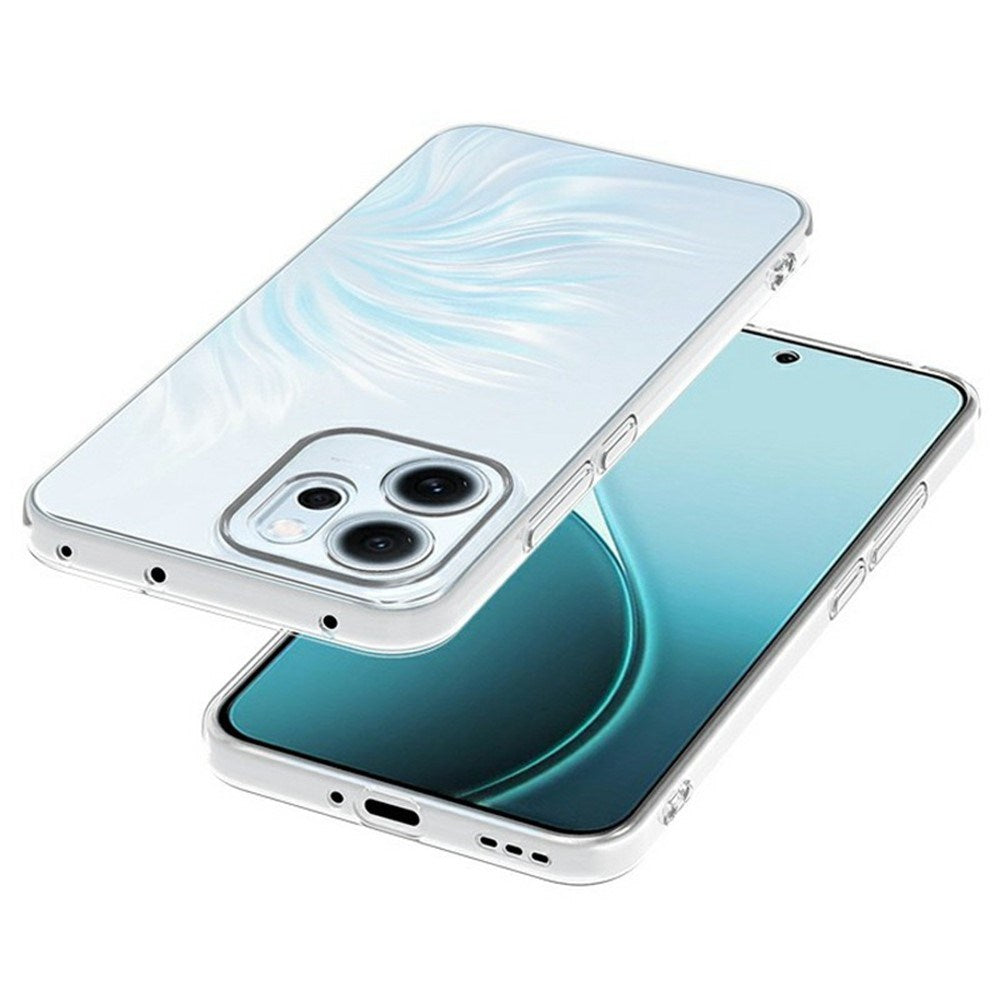 Oppo Reno14 F (5G) EIDERWOOD Fleksibelt Plastik Mobilcover - Gennemsigtig