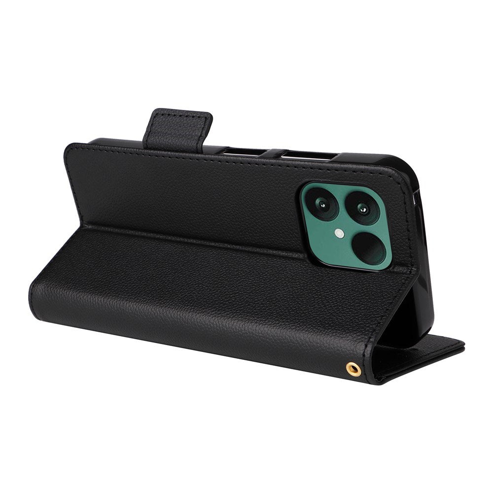 EIDERWOOD Fairphone (Gen. 6+ / Gen. 6) Flip Cover m. Strop & Ståfunktion - Sort