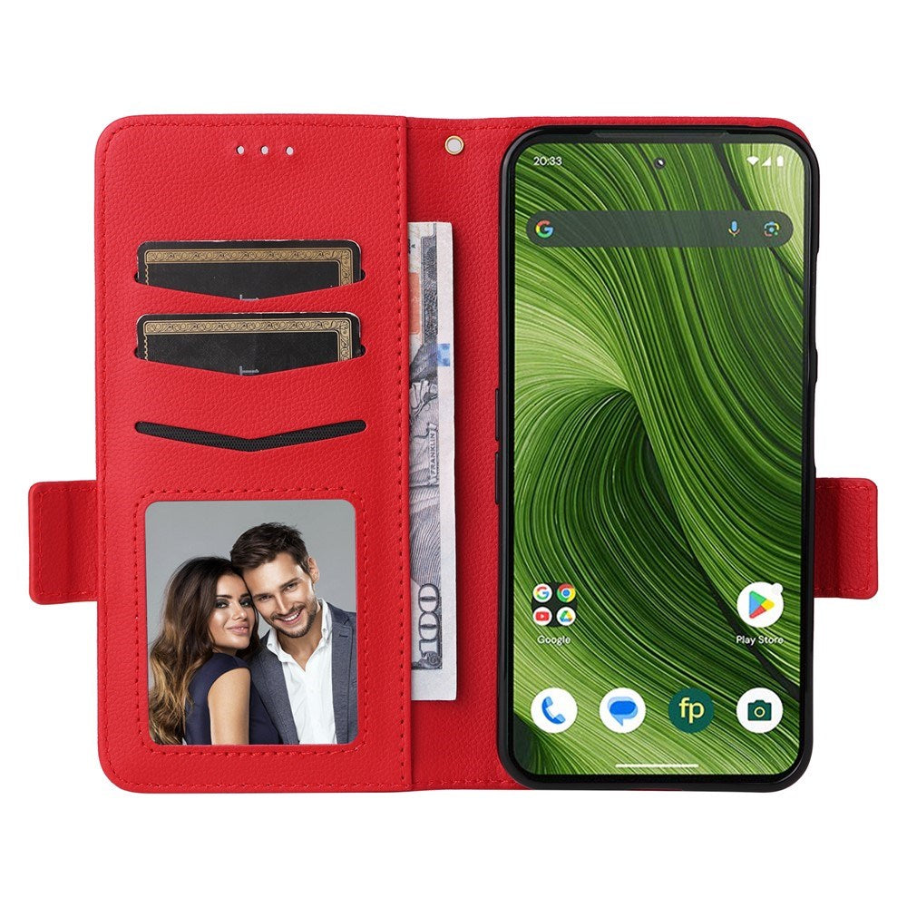 EIDERWOOD Fairphone (Gen. 6+ / Gen. 6) Flip Cover m. Strop & Ståfunktion - Rød
