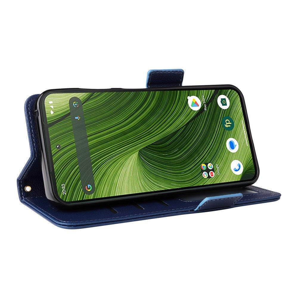 EIDERWOOD Fairphone (Gen. 6+ / Gen. 6) Flip Cover m. Strop & Ståfunktion - Mørkeblå
