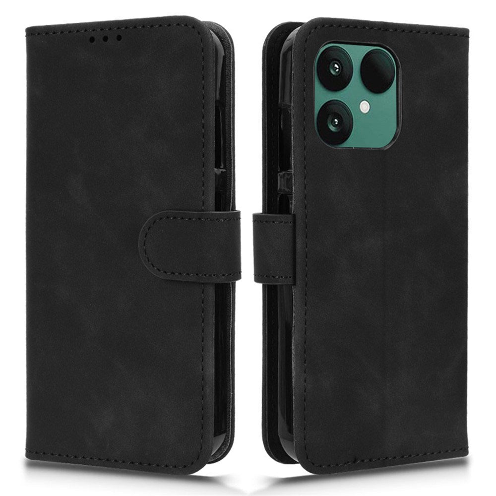 Fairphone 6 EIDERWOOD Kunstlæder Flip Cover - Sort