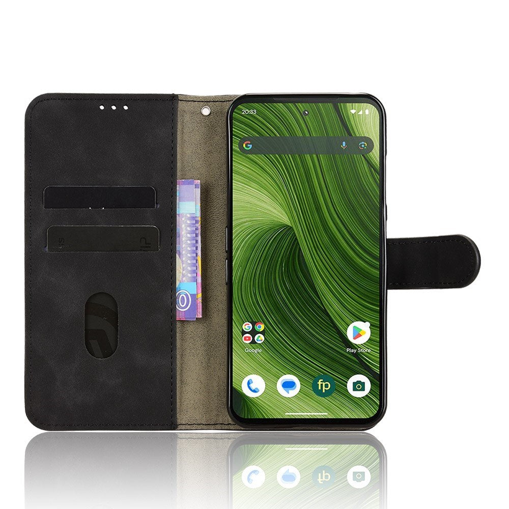 Fairphone 6 EIDERWOOD Kunstlæder Flip Cover - Sort
