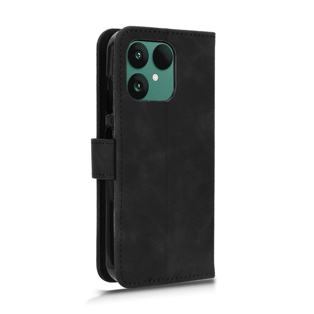 Fairphone 6 EIDERWOOD Kunstlæder Flip Cover - Sort