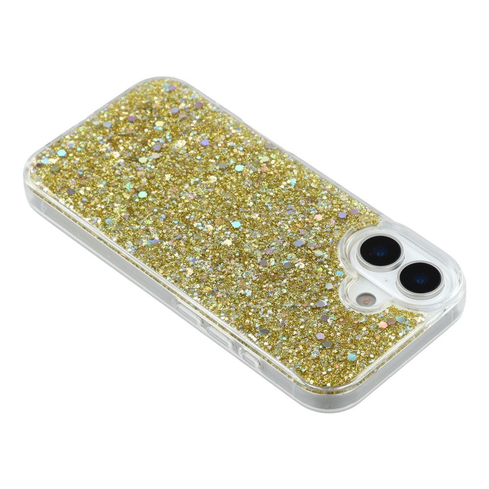 EIDERWOOD iPhone 17 Glitter Mobil Cover - Guld