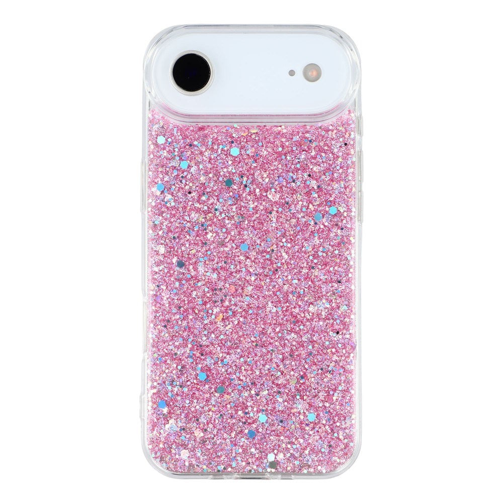 EIDERWOOD iPhone Air Glitter Mobil Cover - Lyserød