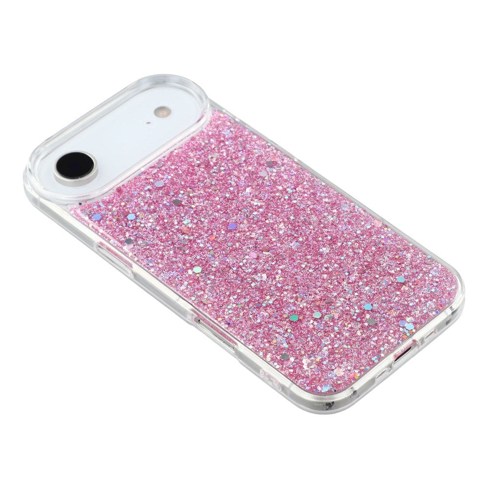 EIDERWOOD iPhone Air Glitter Mobil Cover - Lyserød