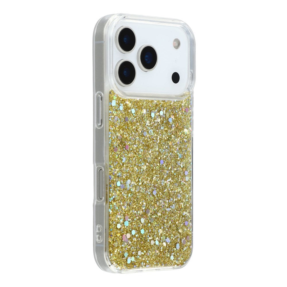 EIDERWOOD iPhone 17 Pro Max Glitter Mobil Cover - Guld