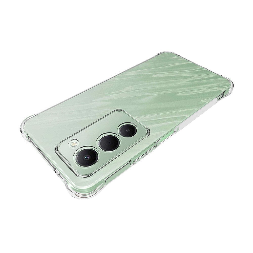 Xiaomi Redmi 15 (4G) EIDERWOOD Fleksibelt Plast Bagside Cover m. Stødabsorberende Hjørner - Gennemsigtig