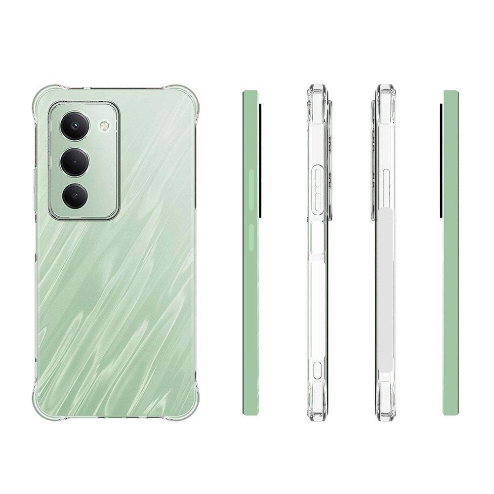 Xiaomi Redmi 15 (4G) EIDERWOOD Fleksibelt Plast Bagside Cover m. Stødabsorberende Hjørner - Gennemsigtig
