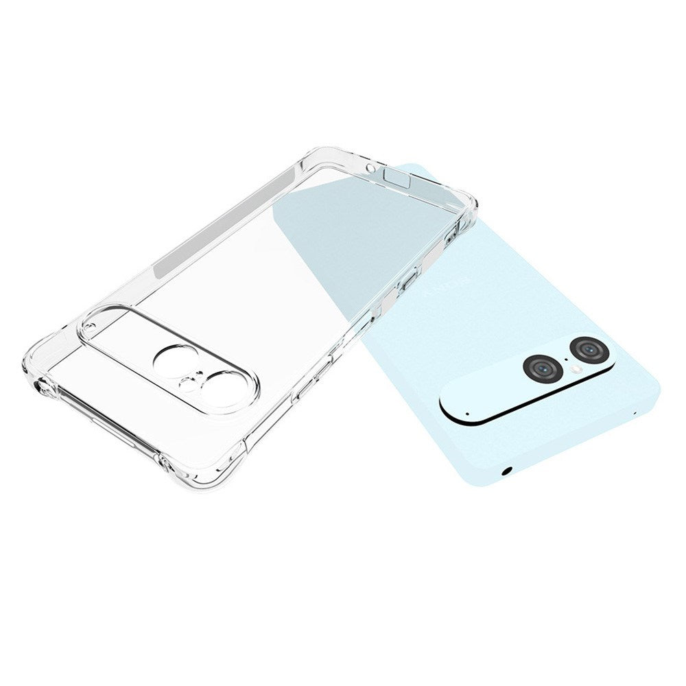 EIDERWOOD Sony Xperia 10 VII Plastik Mobil Cover m. Stødabsorberende Hjørner - Gennemsigtig