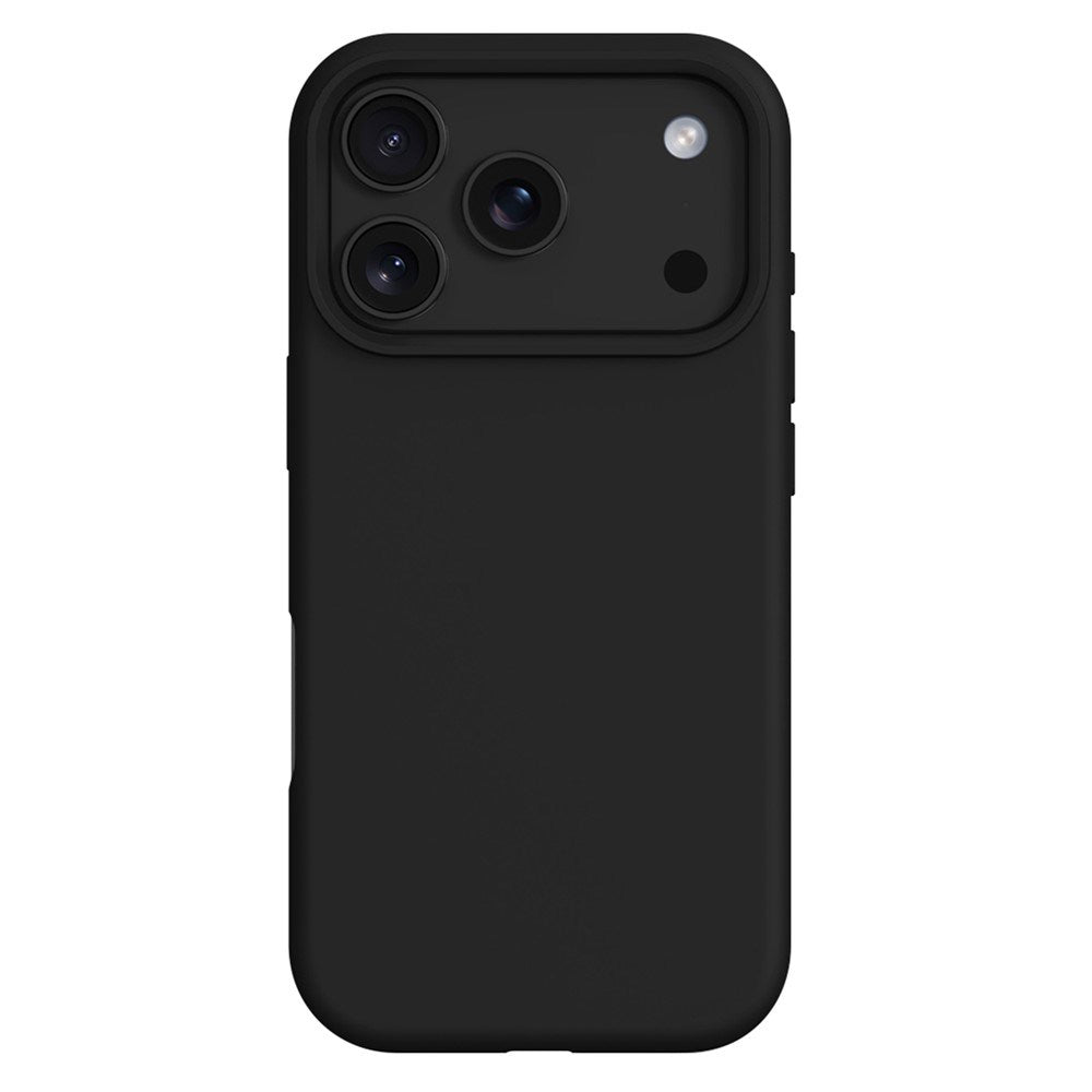 iPhone 17 Pro Max 2-i-1 Silikone & Hård Plast Mobil Cover – MagSafe Kompatibelt – Sort