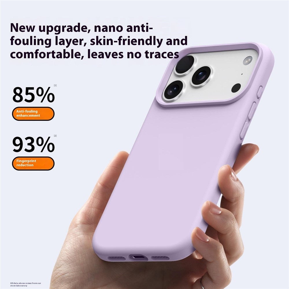 iPhone 17 Pro Max 2-i-1 Silikone & Hård Plast Mobil Cover – MagSafe Kompatibelt – Mørkegrå