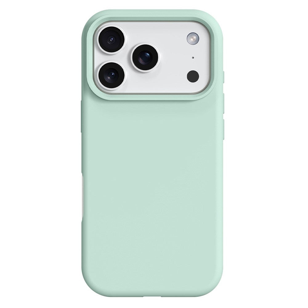iPhone 17 Pro 2-i-1 Silikone & Hård Plast Mobil Cover – MagSafe Kompatibelt – Lysegrøn