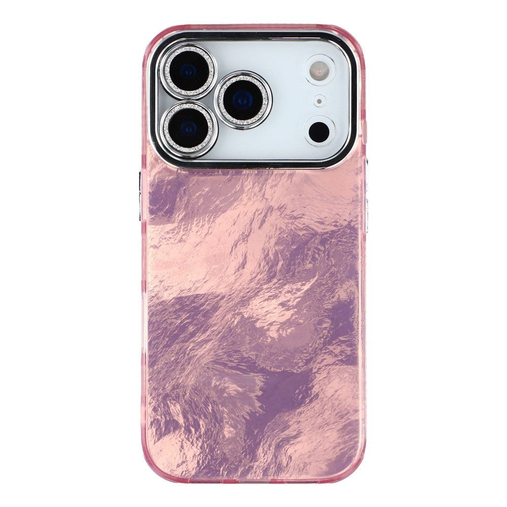 iPhone 17 Pro - EIDERWOOD Hybrid Cover m. Kameralinsebeskyttelse - Folie Mønster / Lyserød