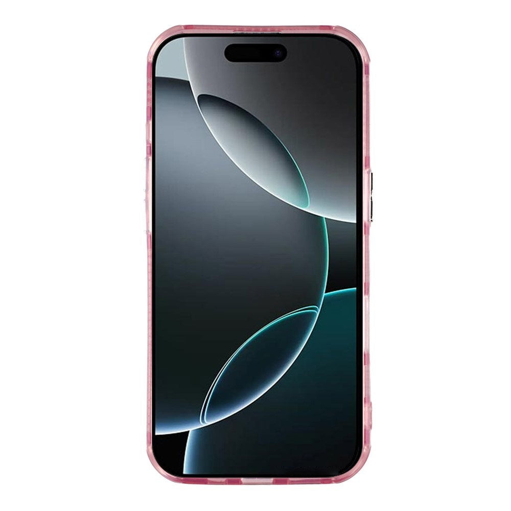 iPhone 17 Pro - EIDERWOOD Hybrid Cover m. Kameralinsebeskyttelse - Folie Mønster / Lyserød
