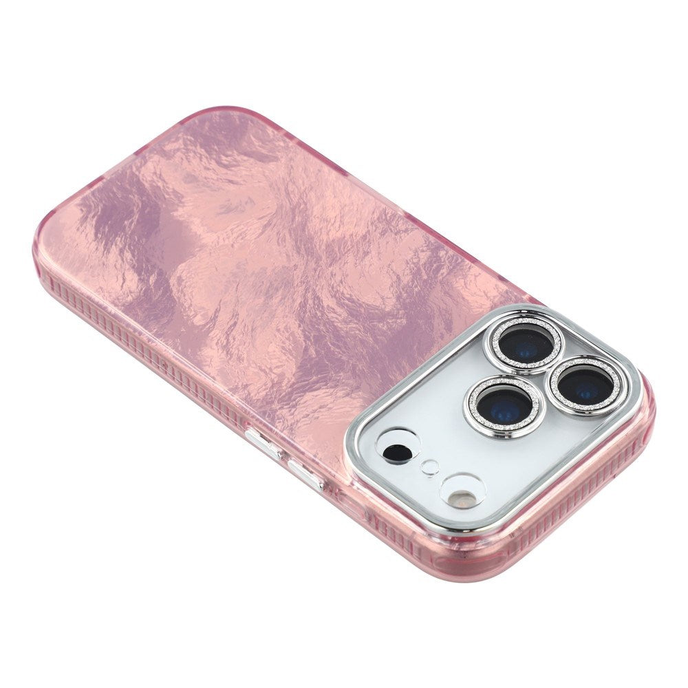 iPhone 17 Pro - EIDERWOOD Hybrid Cover m. Kameralinsebeskyttelse - Folie Mønster / Lyserød