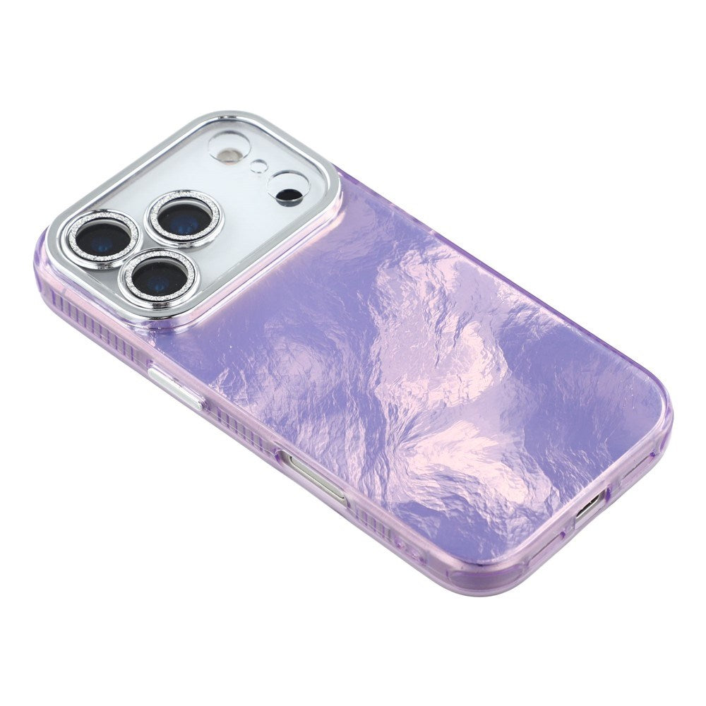 iPhone 17 Pro Max - EIDERWOOD Hybrid Cover m. Kameralinsebeskyttelse - Folie Mønster / Lilla