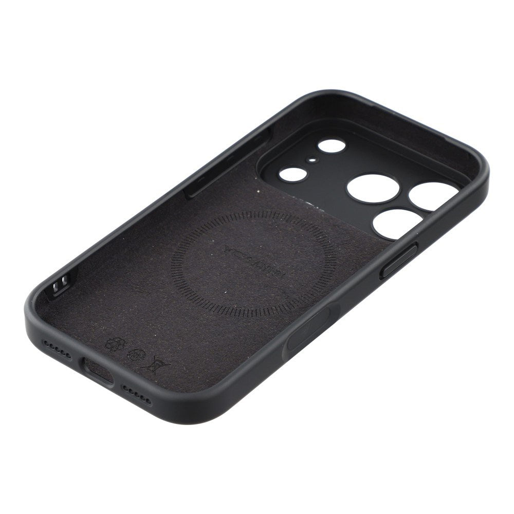 EIDERWOOD iPhone 17 Pro Max Fleksibelt Plastik Mobil Cover m. Foret Inderside - MagSafe Kompatibel - Sort