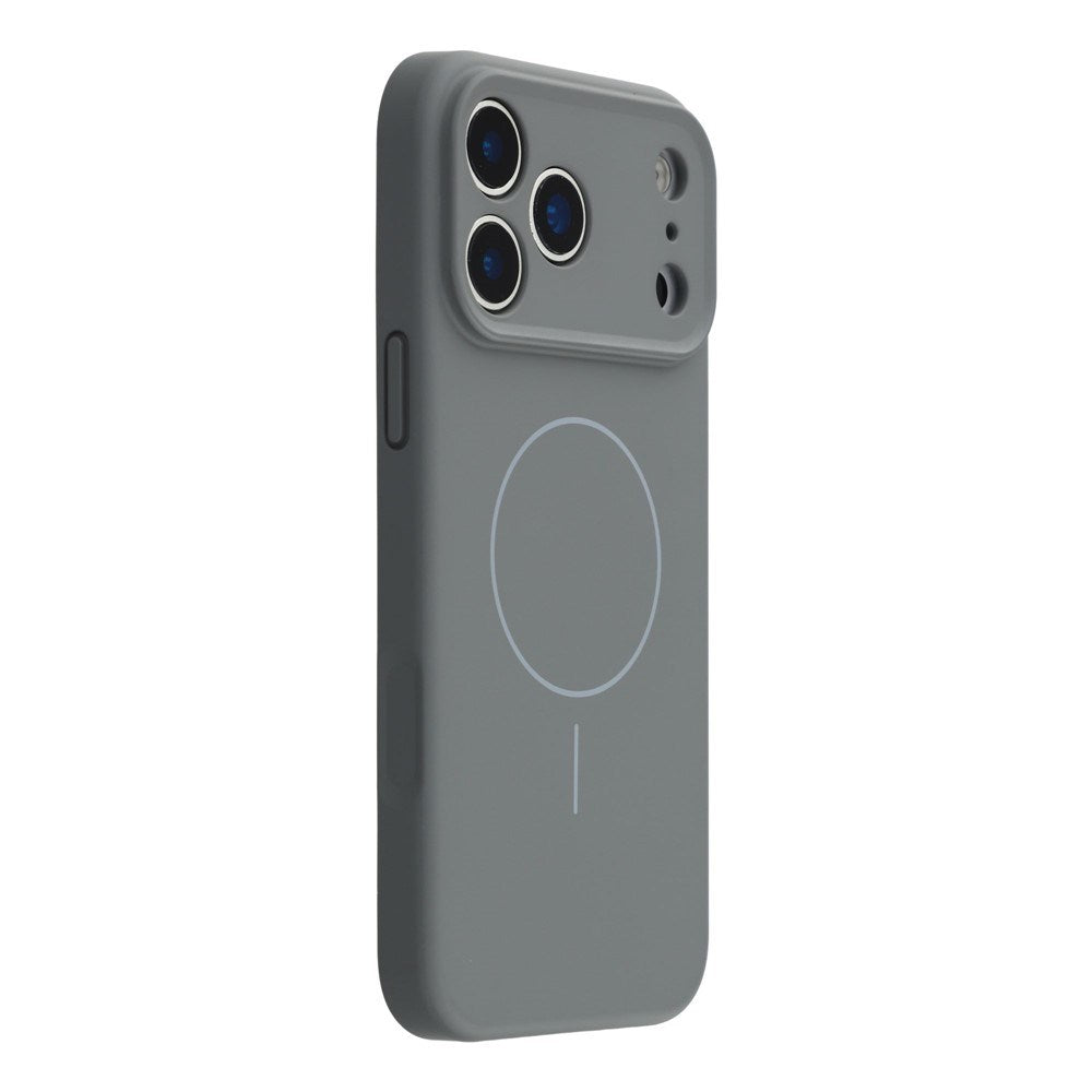 EIDERWOOD iPhone 17 Pro Max Fleksibelt Plastik Mobil Cover m. Foret Inderside - MagSafe Kompatibel - Mørkegrå