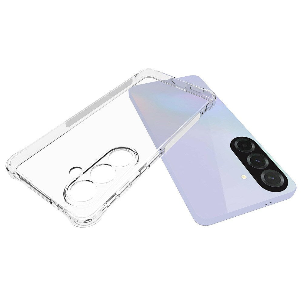 Samsung Galaxy S26 EIDERWOOD Fleksibelt Plast Bagside Cover m. Stødabsorberende Hjørner - Gennemsigtig