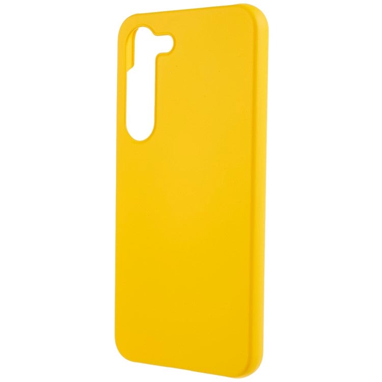Samsung Galaxy S23 Hårdt Plastik Bagside Cover - Blank Gul
