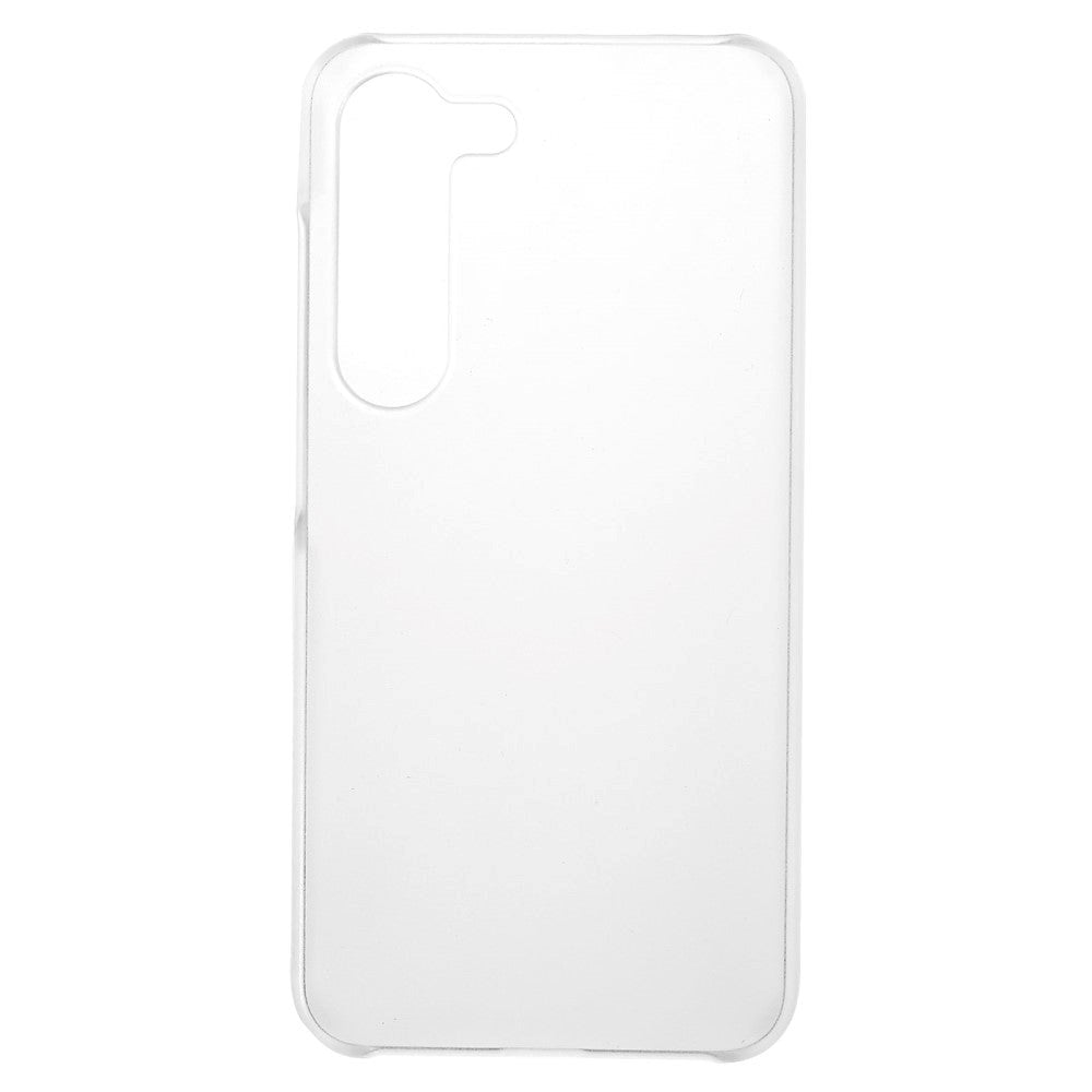Samsung Galaxy S23 Hårdt Plastik Bagside Cover - Gennemsigtigt