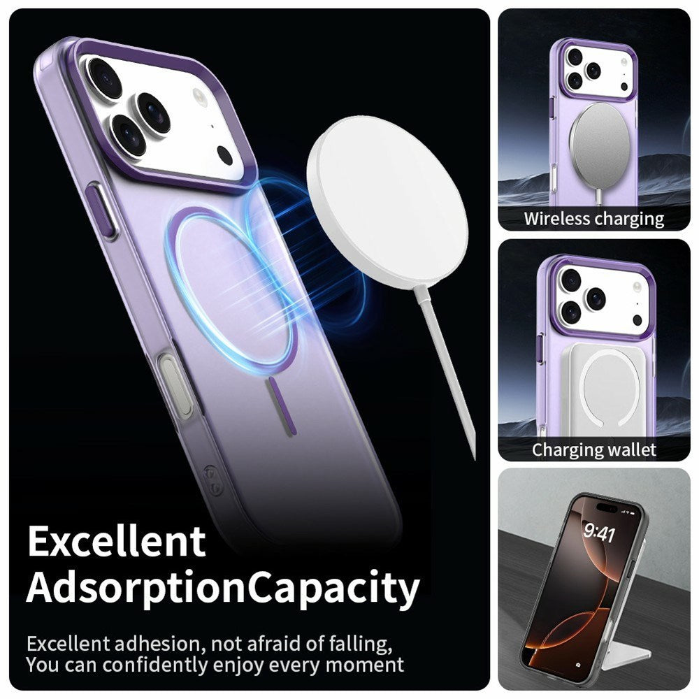 iPhone 18 Pro / 17 Pro EIDERWOOD Hybrid Plast Bagside Cover - MagSafe Kompatibel - Lilla