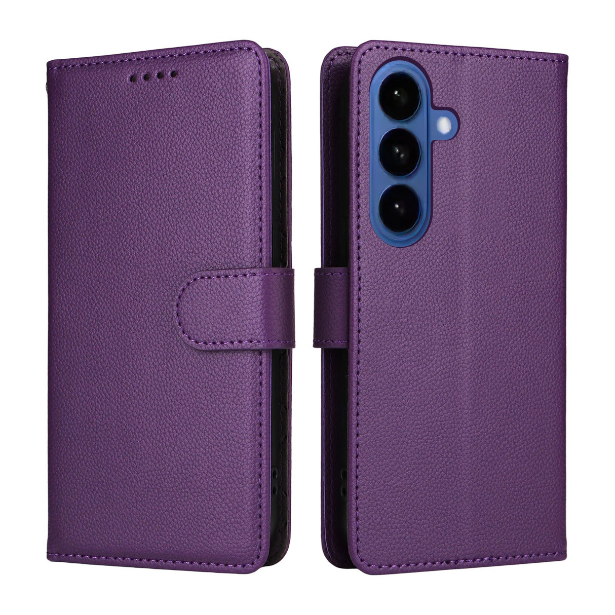 EIDERWOOD Samsung Galaxy S26 Kunstlæder Flip Cover - Strop - Lilla