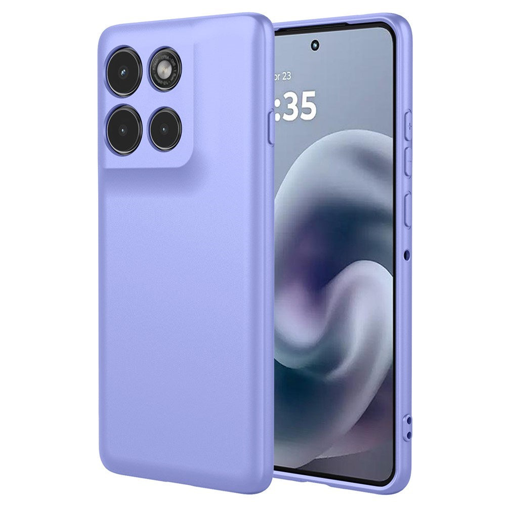 Motorola Moto G86 Power EIDERWOOD Fleksibelt Plastik Cover - Lilla